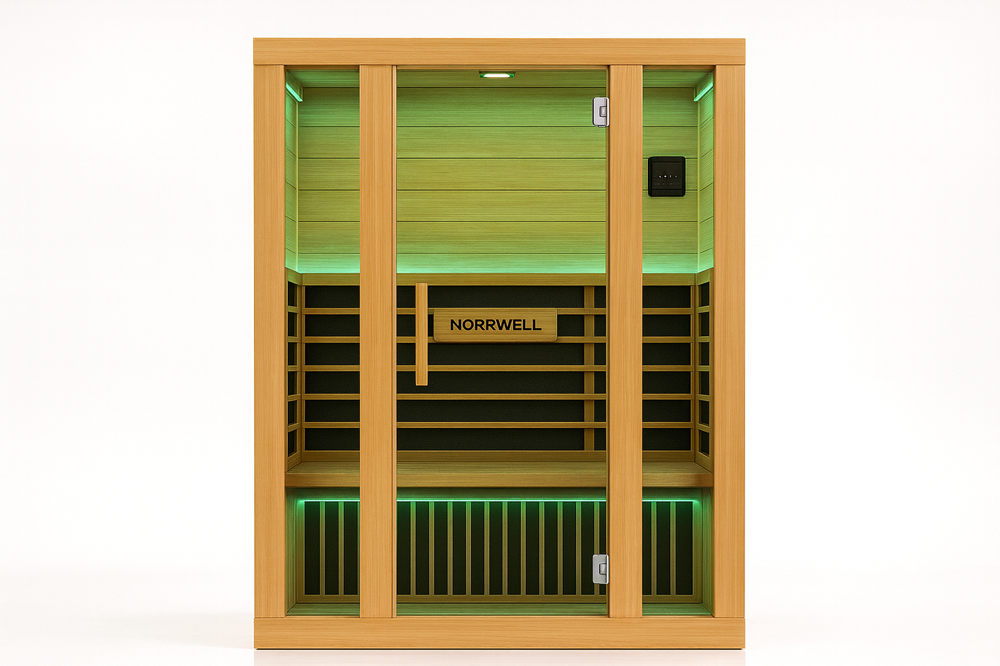 Norrwell Aura 3‑Person Infrared Sauna – Scandinavian Wellness at Home