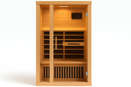 Norrwell Aura 1‑Person Infrared Sauna – Compact Luxury Wellness