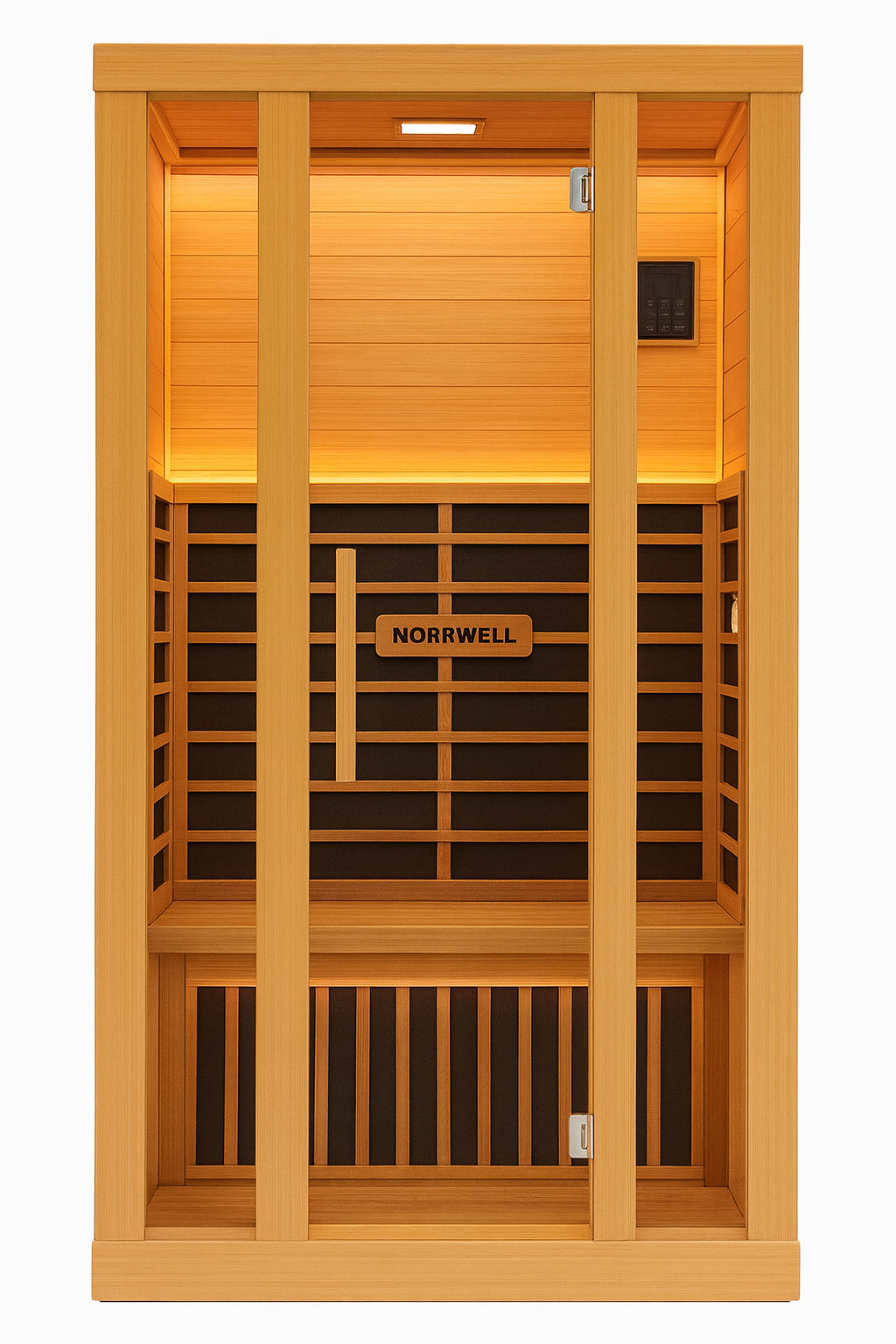Norrwell Aura 1‑Person Infrared Sauna – Compact Luxury Wellness