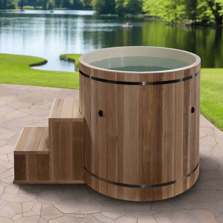 Round Stainless Steel Ice Bath – Premium Cold Plunge with Chiller