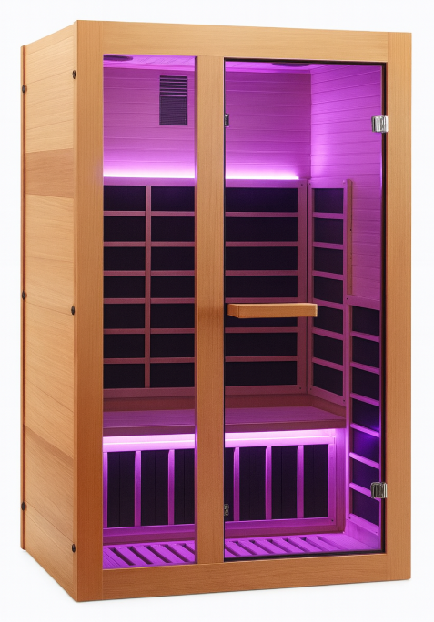 Norrwell Aura 1‑Person Infrared Sauna – Compact Luxury Wellness