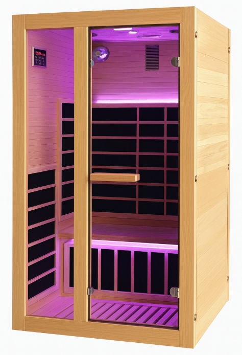 Norrwell Aura 1‑Person Infrared Sauna – Compact Luxury Wellness